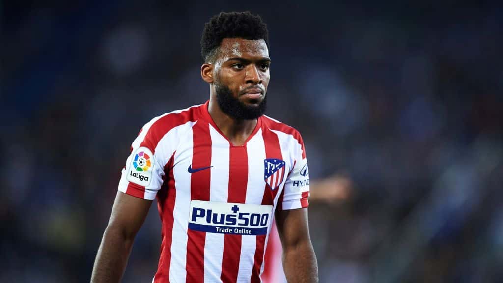 Thomas Lemar en un partido frente al Deportivo Alavés