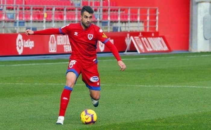 Alain Oyarzun con el Numancia