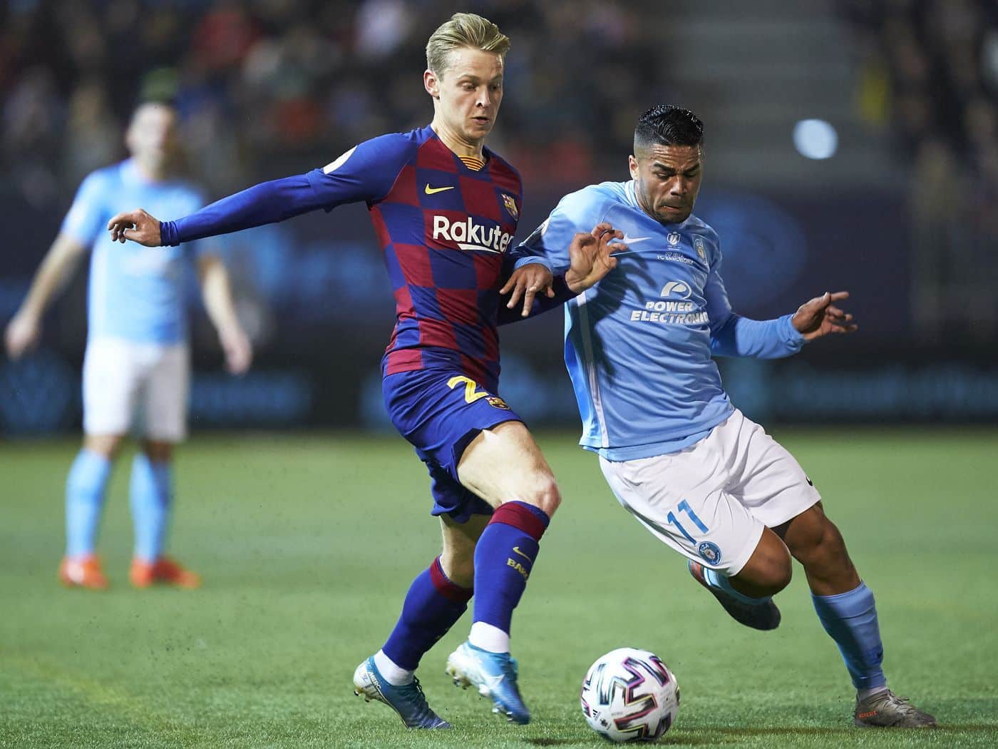 Raí con Frenkie de Jong en Copa del Rey el pasado curso
