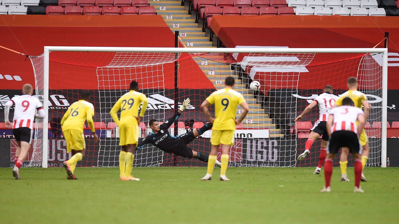 Sharp dio el empate al Sheffield desde el punto de penalti | Fuente: premierleague.com