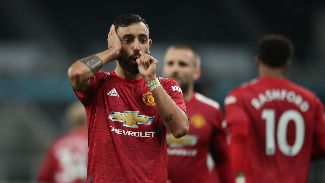 Bruno Fernandes, la amenaza de los hombres de Lampard | Fuente: premierleague.com