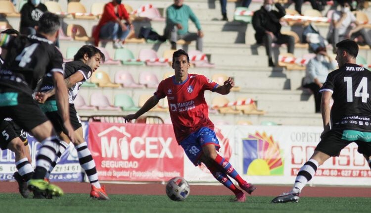 Rayco (Calahorra)en un lance del juego (Haro-Calahorra)de la pasada jornada