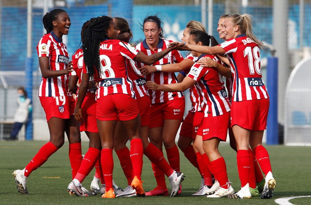 Atlético Espanyol han visto las caras en la jornada