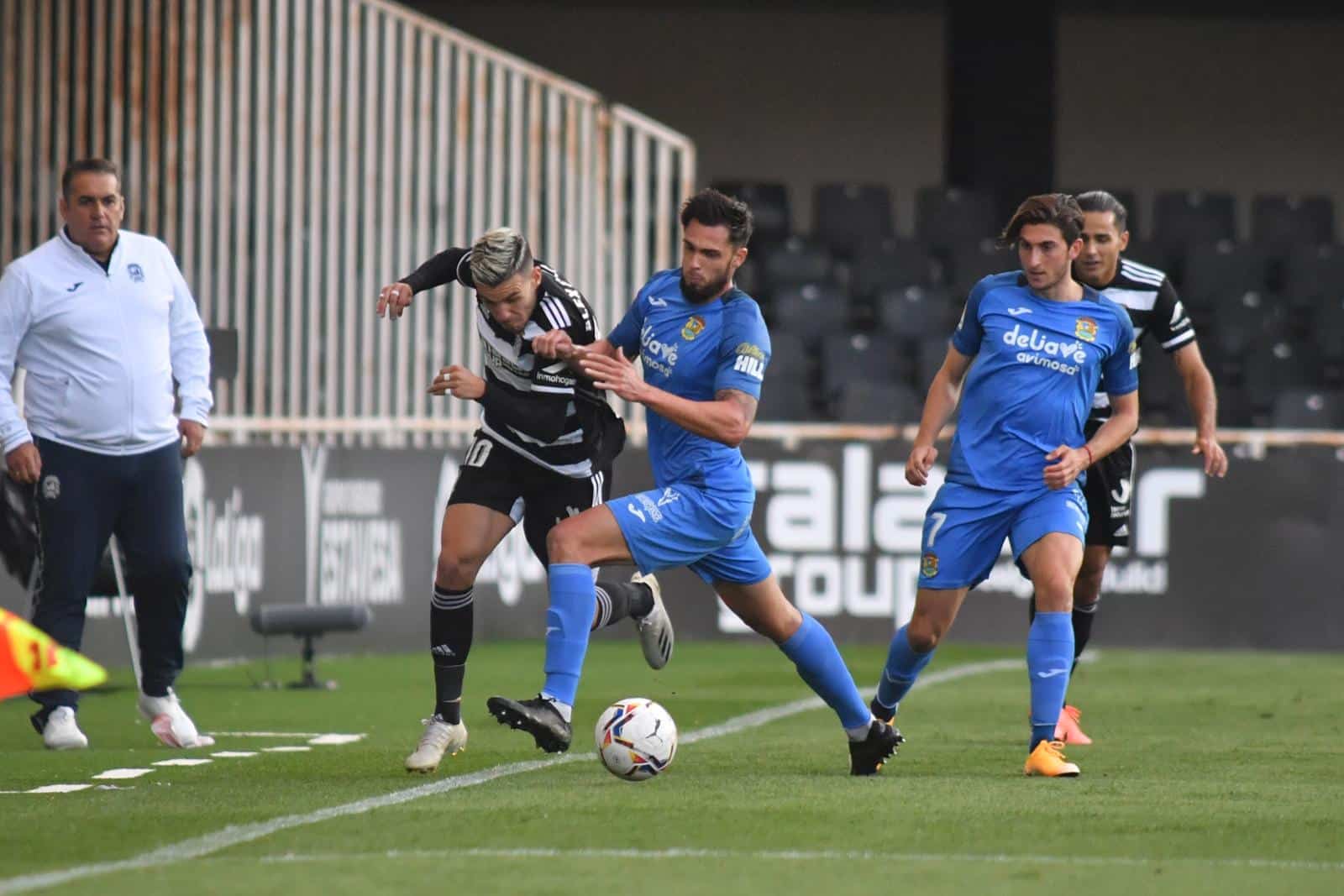 Lance del FC Cartagena - CF Fuenlabrada