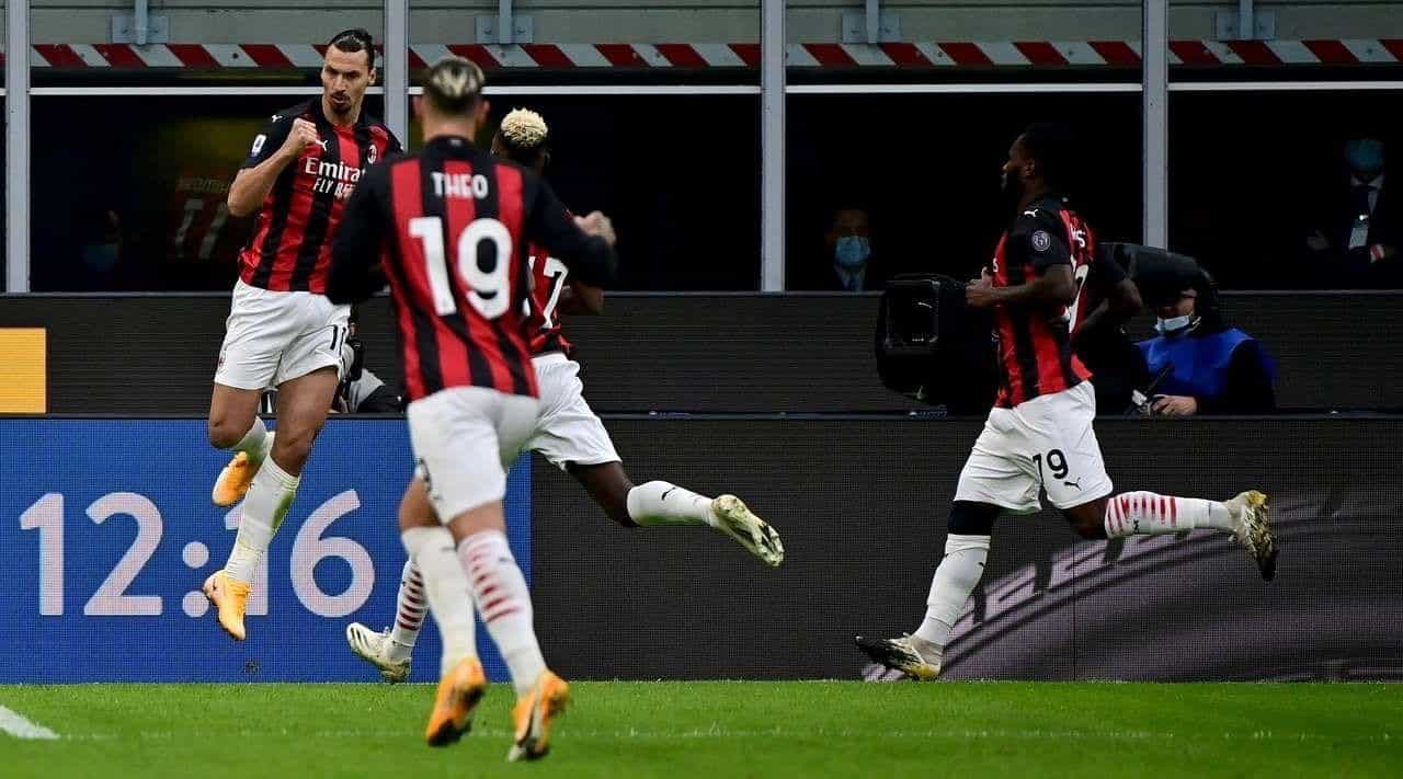 Inter 1-2 Milan: Zlatan sigue de dulce y ya suma 4 tantos en liga. Fuente: (@SoyCalcio_)
