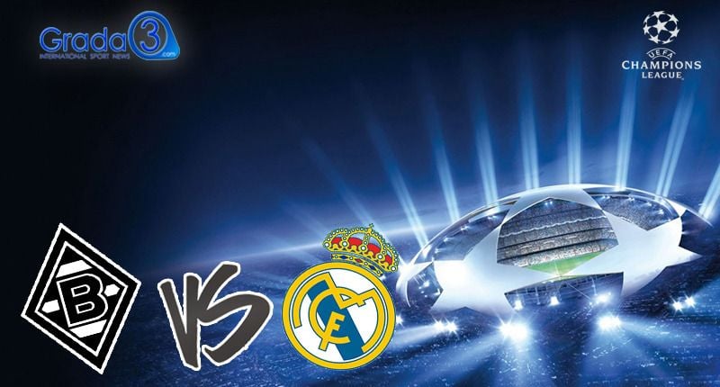 Fotomontaje del partido entre Vfl Borussia Mönchengladbach - Real Madrid Club de Fútbol de la UEFA Champions League. Foto: Grada3.