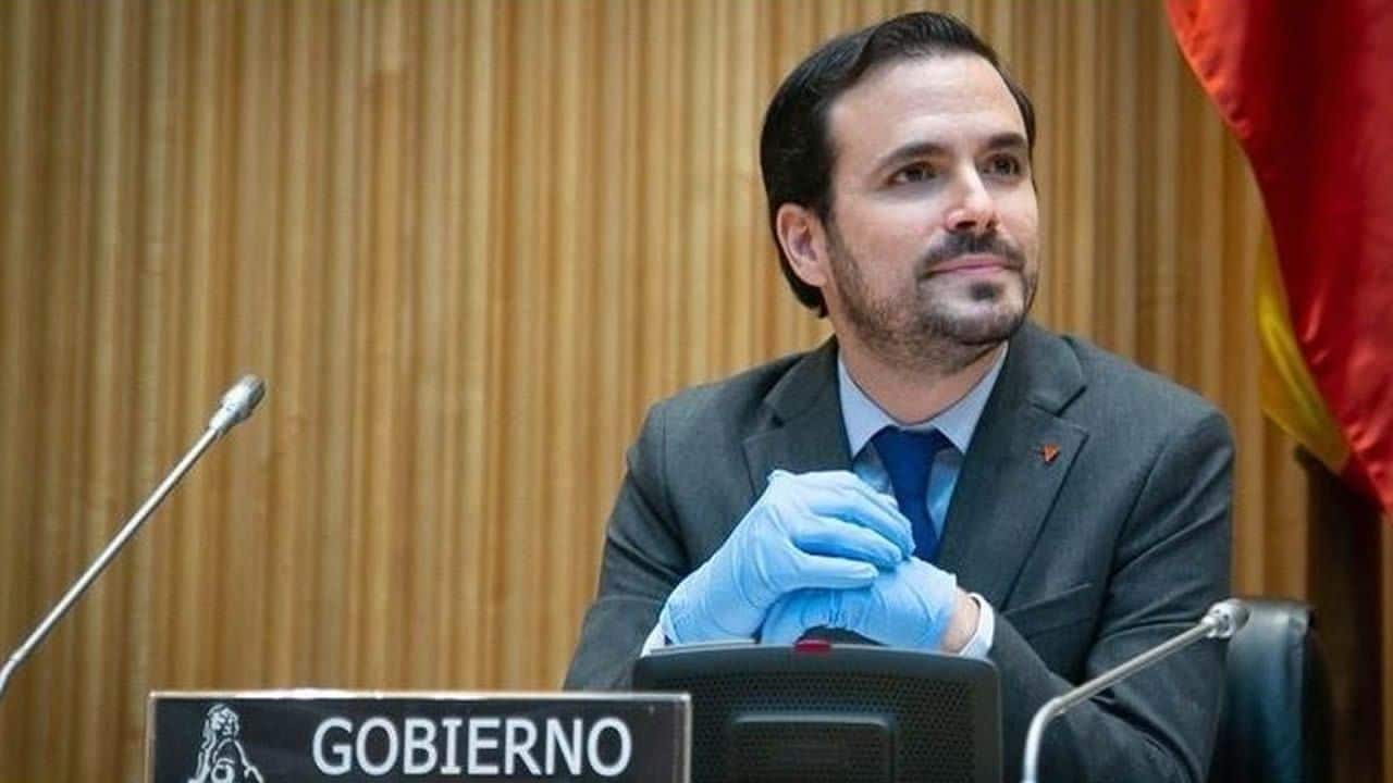 Alberto Garzón. Ministro de Consumo