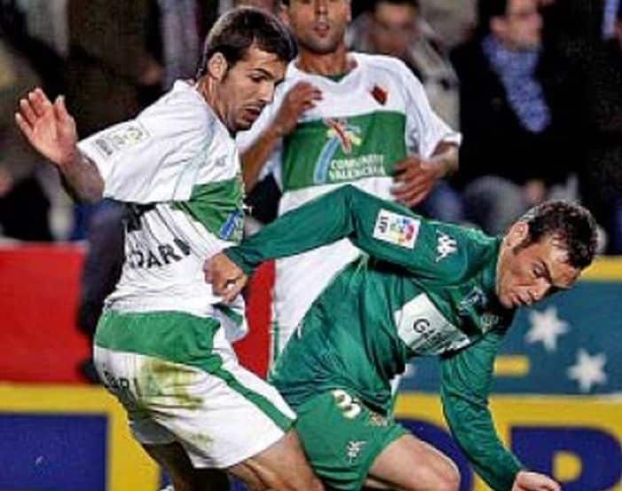 Lance de un Elche-Betis de la temporada 2007/2008