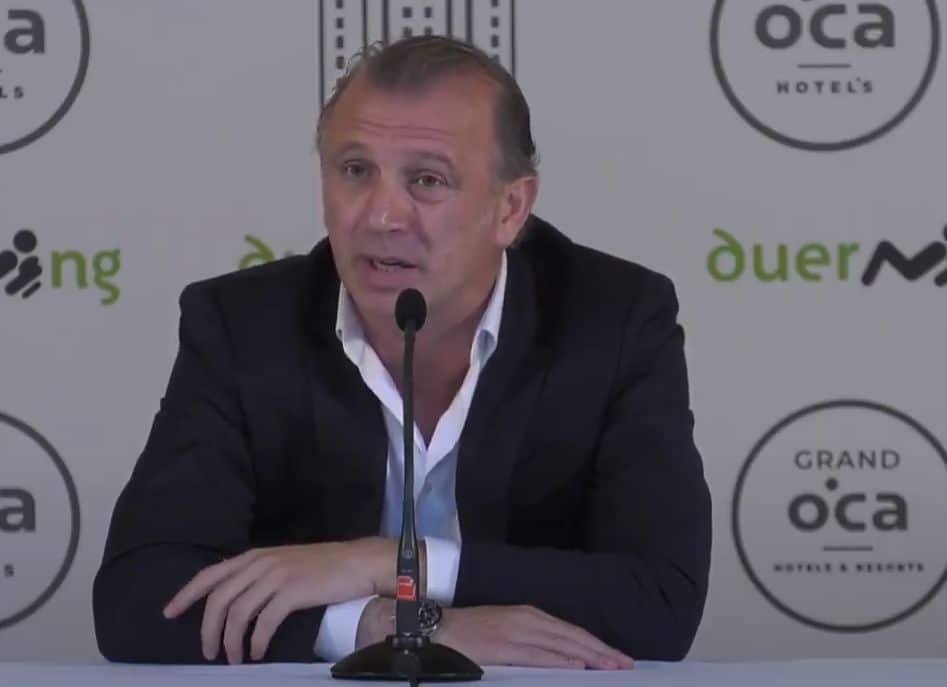 Javi Rico. Director deportivo Sporting