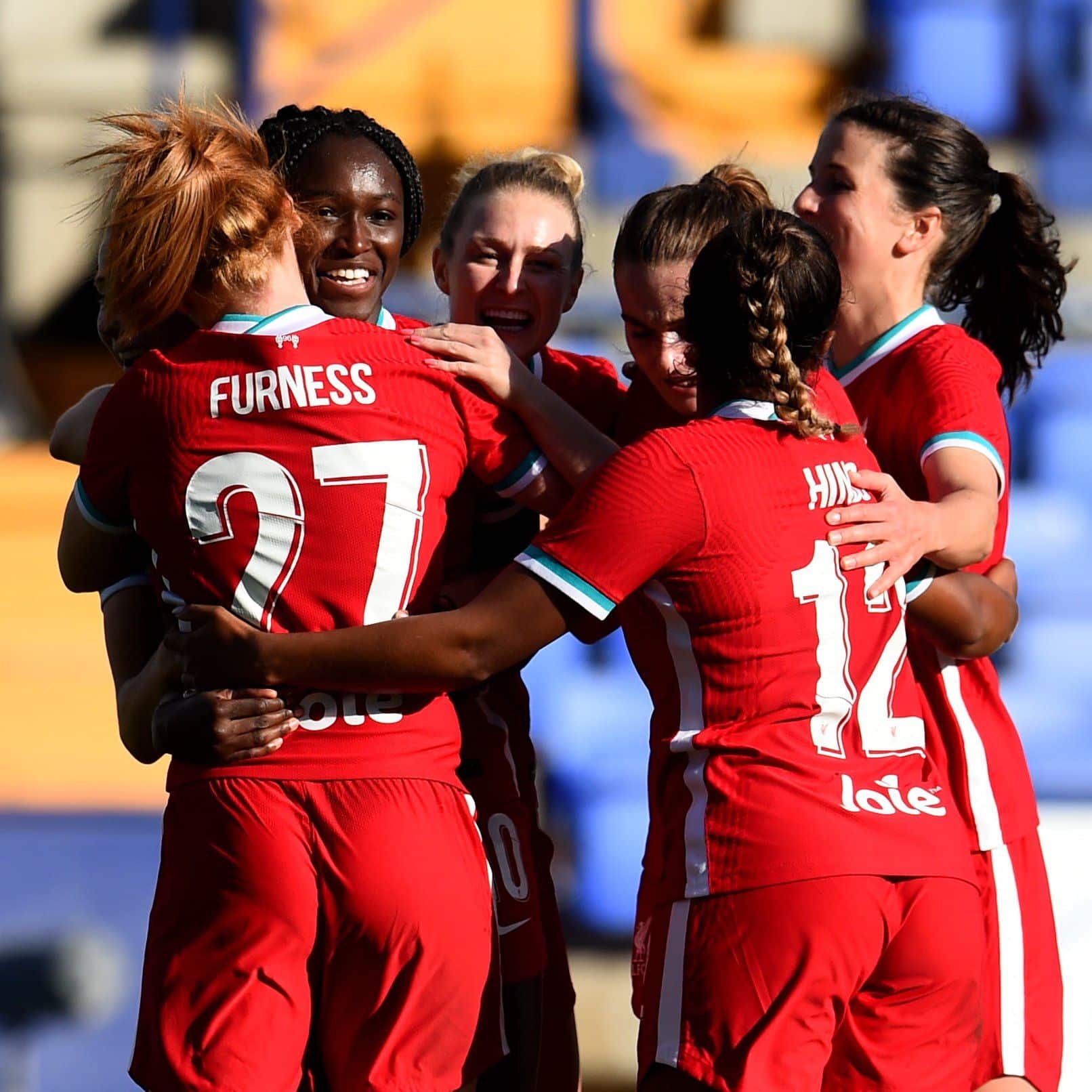 Imagen tomada durante el encuentro y compartida en las redes sociales del equipo / https://twitter.com/LiverpoolFCW