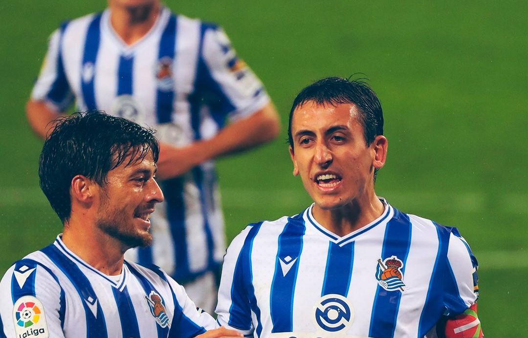 Mikel Oyarzábal y David Silva