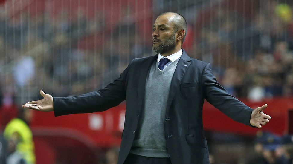 Nuno en su etapa en el Valencia