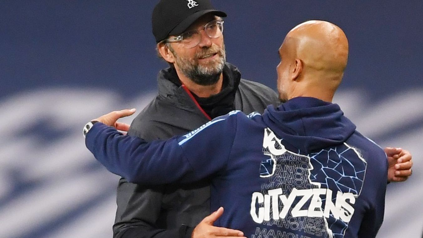 Klopp y Guardiola la temporada pasada | Fuente: premierleague.com