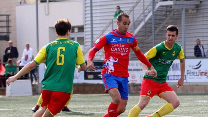 Michel Sanz,en su etapa de jugador de la SD Tarazona