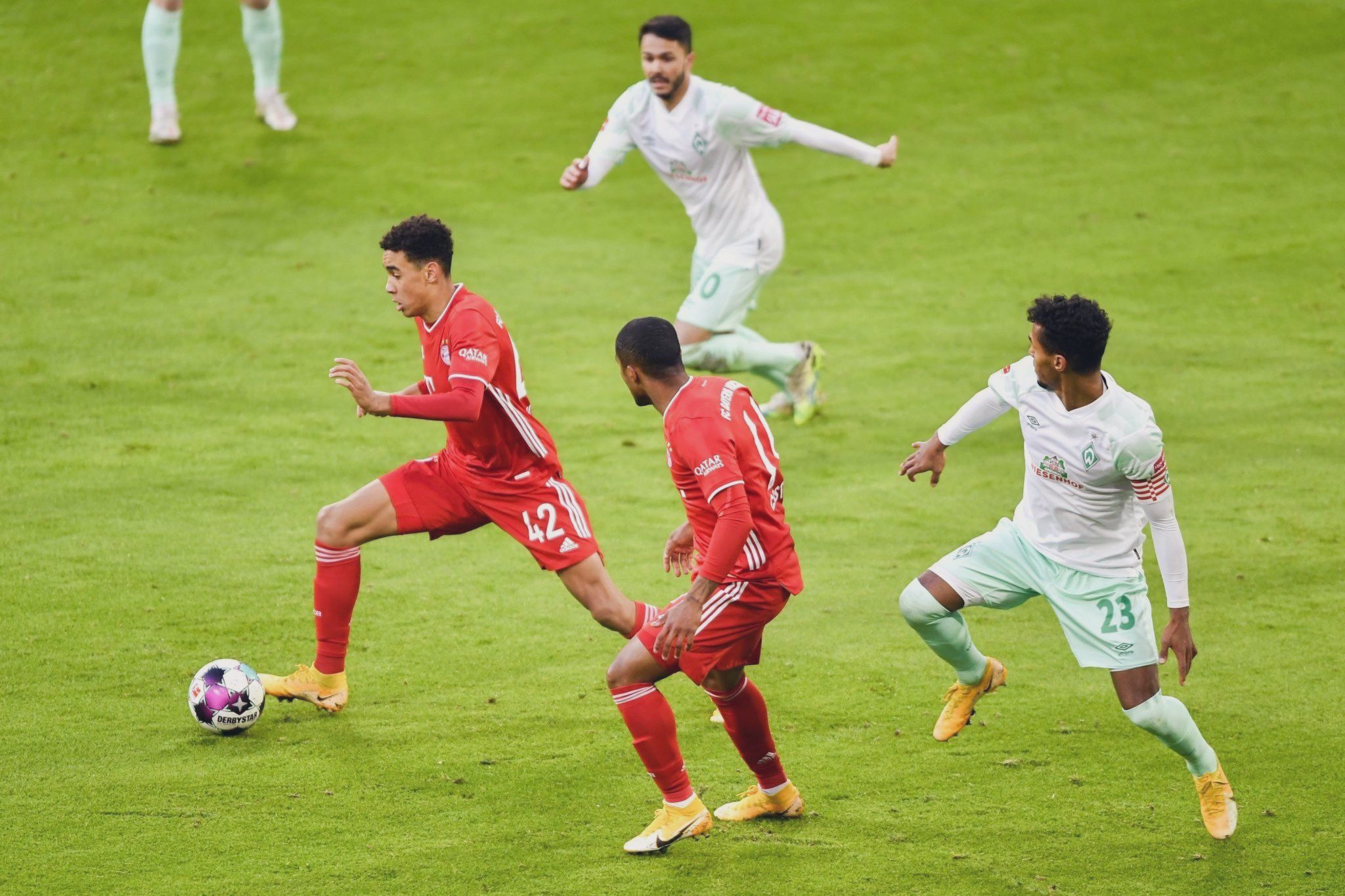 Bayern Münich 1-1 Werder Bremen: Los bávaros pueden verse fuera del liderato tras este empate. Fuente: (@ExpressFutbol_)