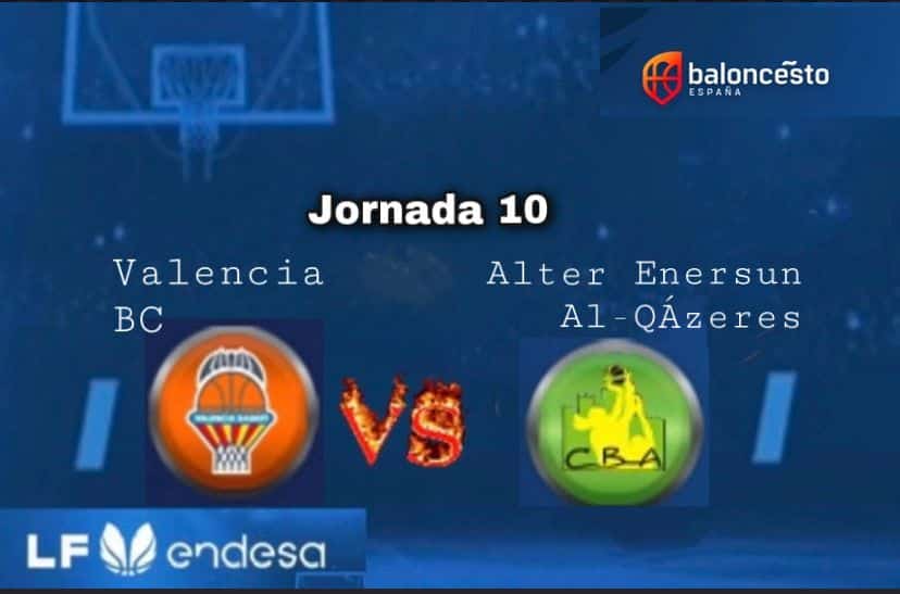 Valencia Basket Alter Enersun Al-QÁzeres.
Fuente imagen: Logos oficiales de clubes y competición, montaje @Rafacer75