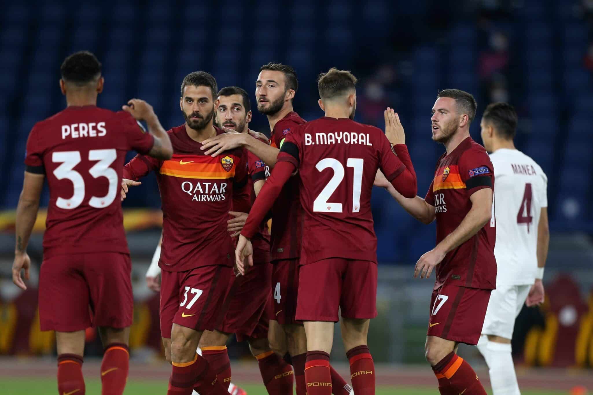 Roma 5-0 Cluj: No hubo complicaciones para la escuadra italiana, que ahora lidera su grupo. Fuente: (@SoyCalcio_)