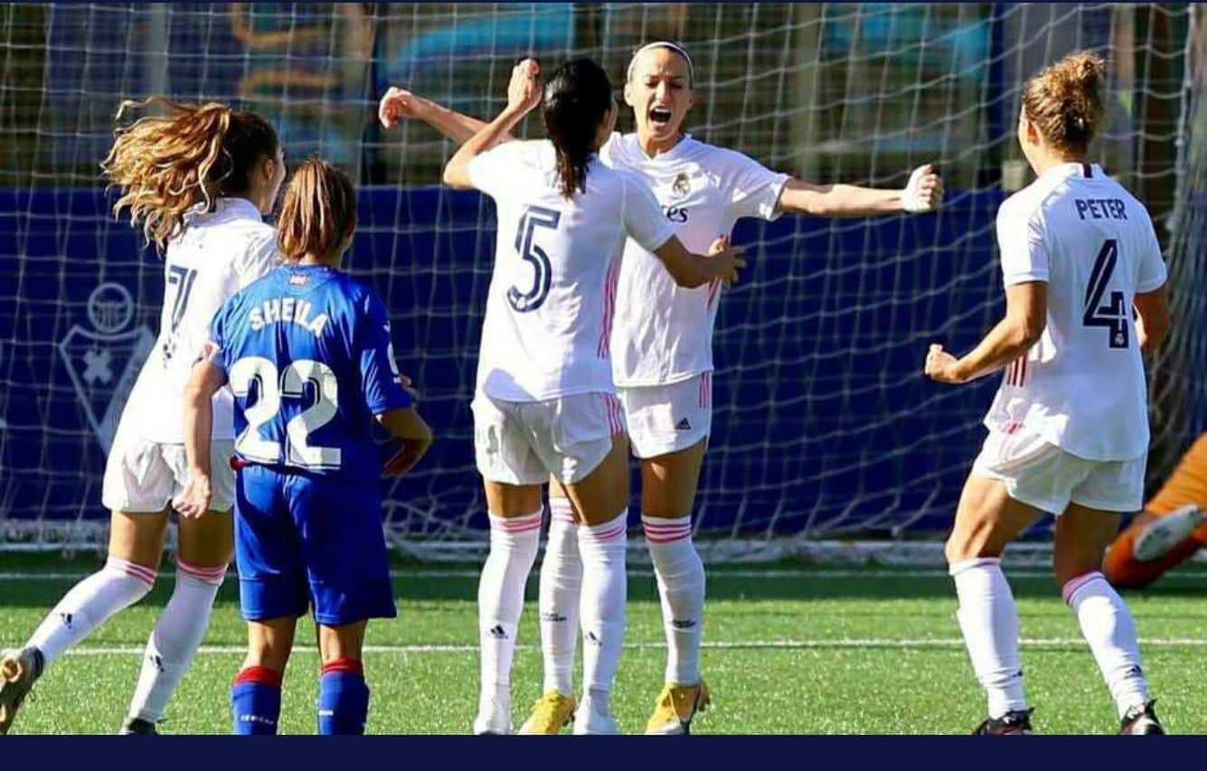 Segundo gol de Asllani de penalti. Fuente @realmadridfem