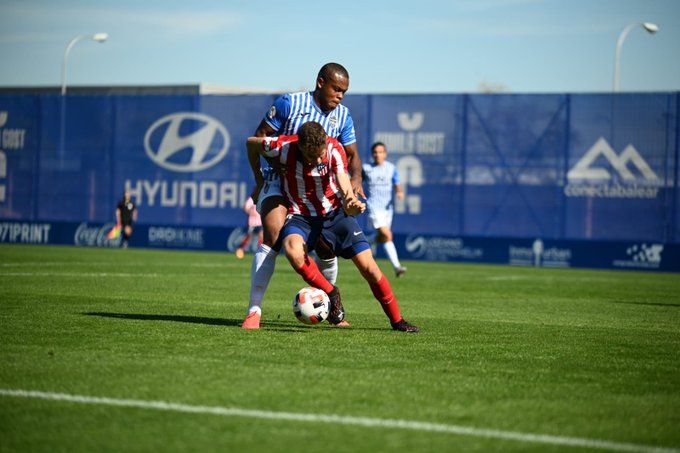 Lance del Atlético Baleares - Atlético B