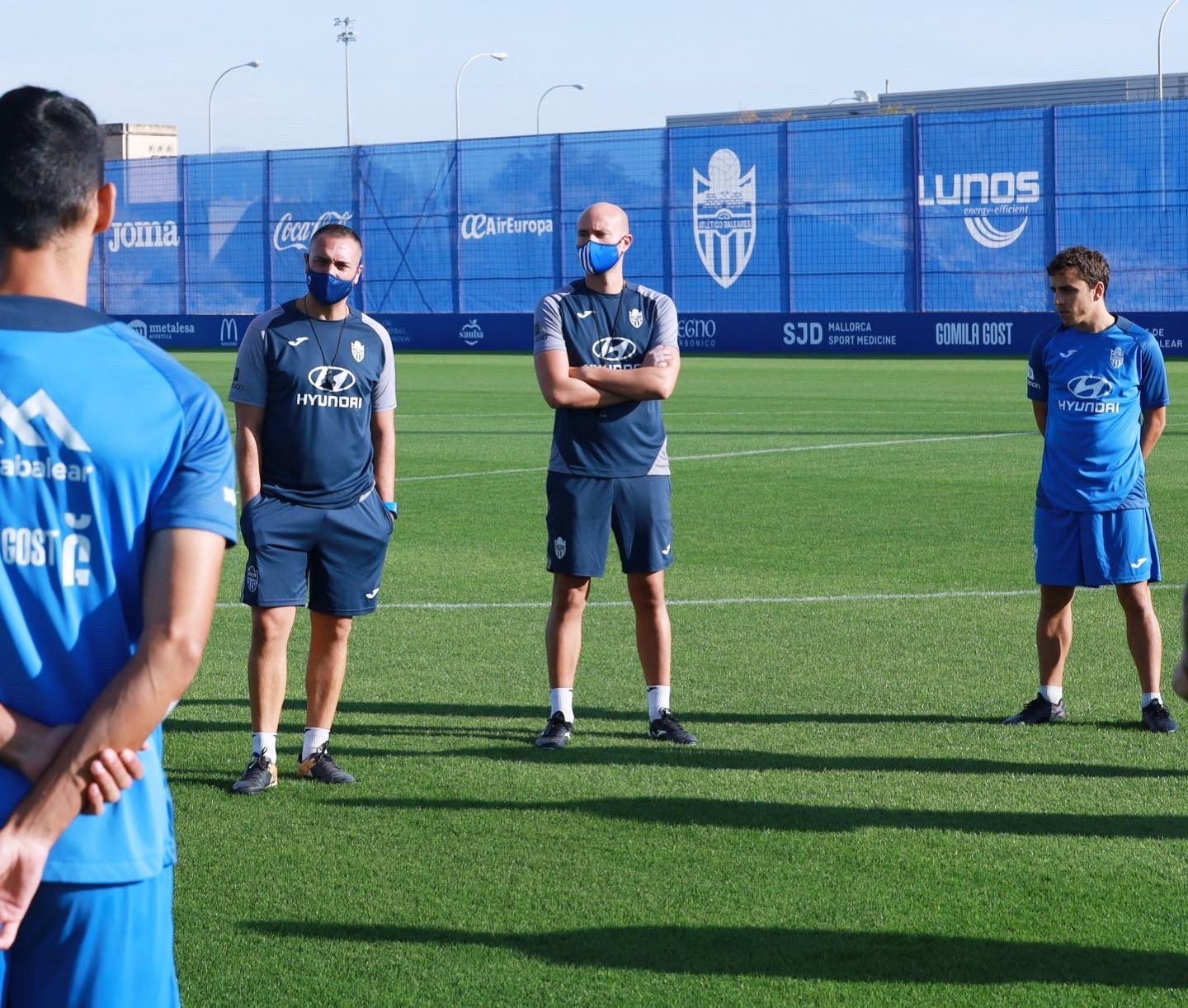 Entrenamiento del Atlético Baleares