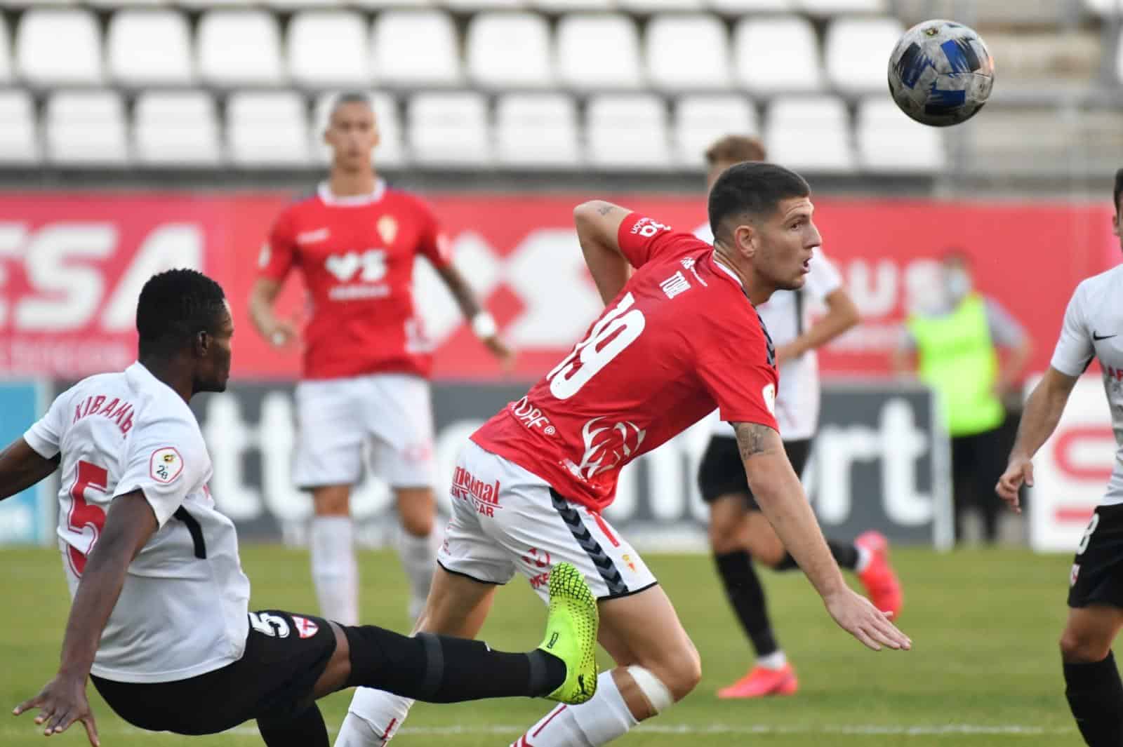 Lance del Real Murcia - Sevilla Atlético