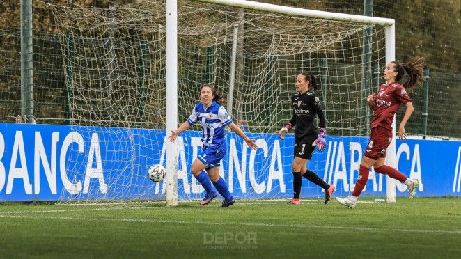 Peke celebra el gol de la victoria. Fuente: web del RC Deportivo.