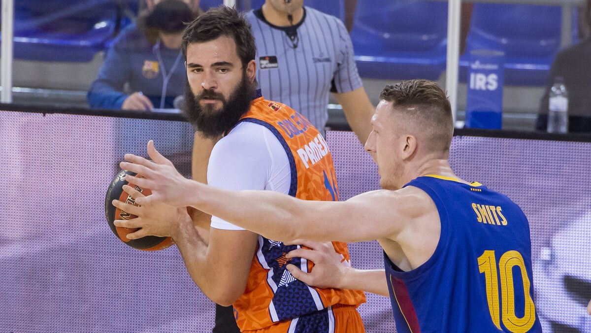 Papel destacado de Dubljevic en la victoria frente al FC Barcelona. Fuente: Liga Endesa.