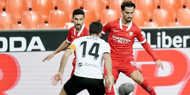 Suso durante una jugada | Imagen: Sevilla FC