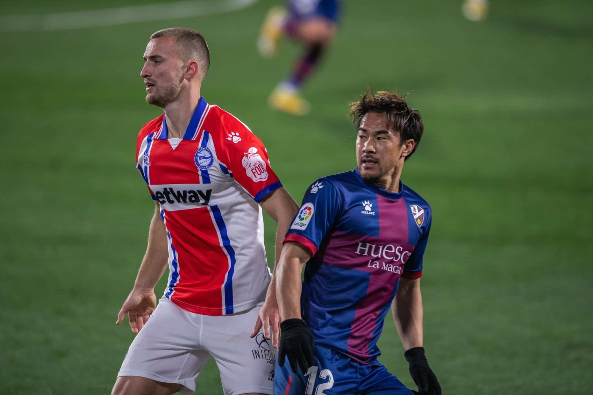 Lance de un Huesca Alavés
