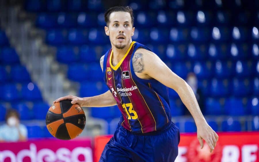 Thomas Heurtel en un partido como jugador del Barça. Foto: Liga Endesa.