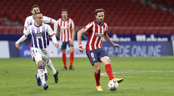 Lance del Atlético Valladolid