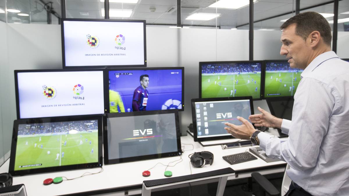 Sala VOR para revisiones VAR
