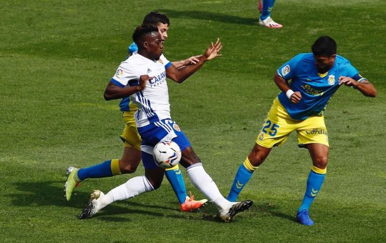 Lance del Zaraogza-Las Palmas de la jornada 3