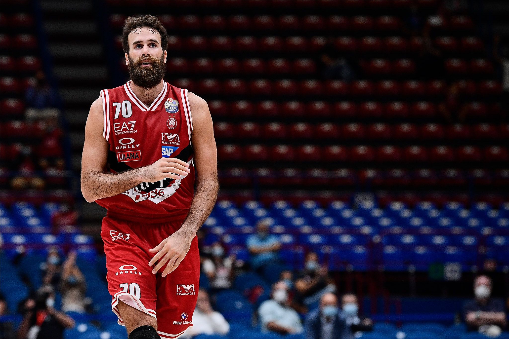 Datome alcanza su récord anotador en la Euroliga. Fuente: AX Armani  Exchange Milán.