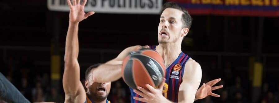 Thomas Heurtel en un partido como jugador del FC Barcelona. Foto: Turkish Airlines Euroleague.