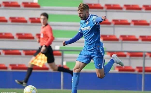 Ángel Sánchez con el Getafe 'B'