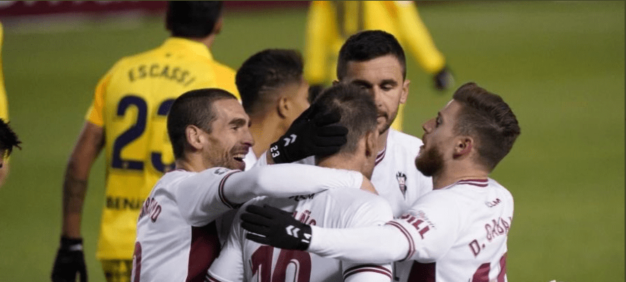 Ortuño marcó su primer gol de la temporada. Fuente: LaLiga.