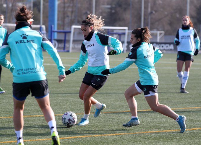 Foto del Twitter del RCD Espanyol Femení