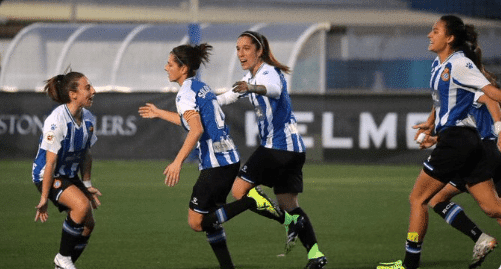 Foto del twitter del RCD Espanyol femení