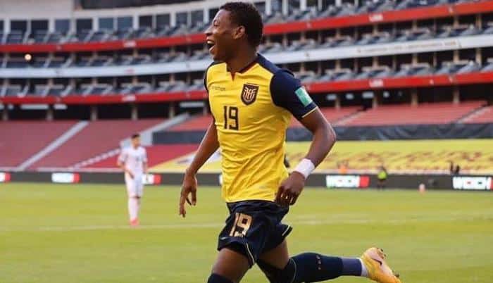 Gonzalo Plata con la sub-20 de Ecuador