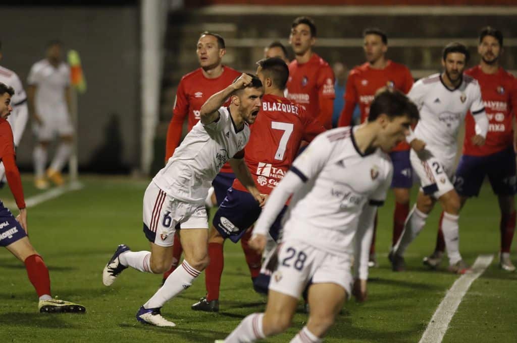 Gol de Oier en Copa del Rey frente a la UE Olot