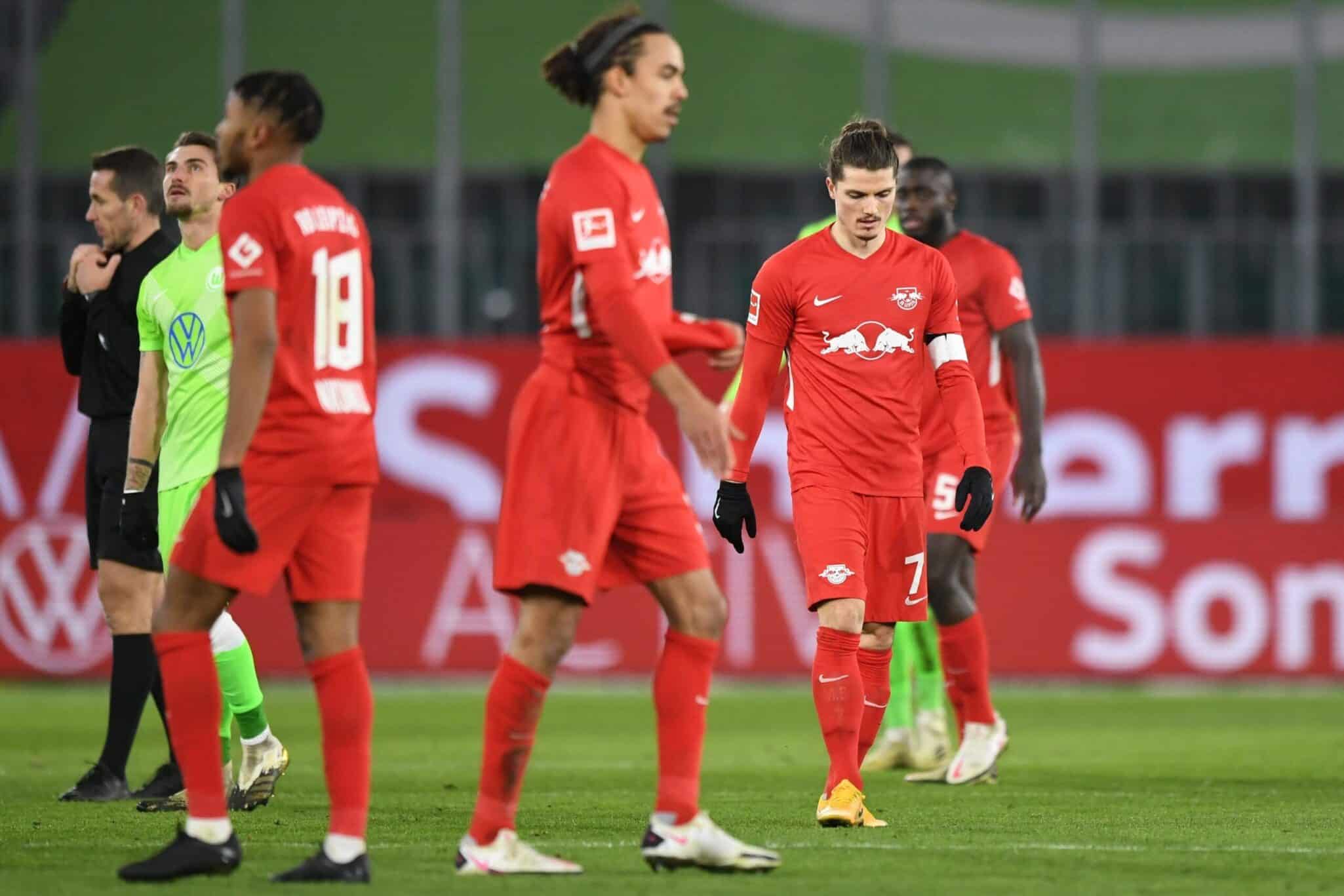Ni Wolfsburg ni Leipzig consiguen romper su dinámica. Foto: @DieRotenBullen