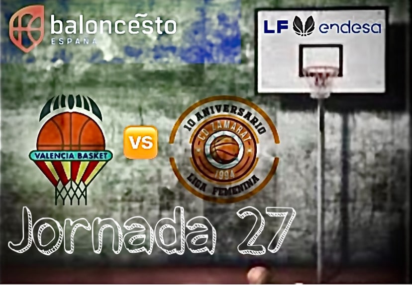 Quesos el Pastor - Valencia Basket, J. 27 LFEndesa.
Fuente imagen: Logos clubes y competición, montaje @Rafacer75