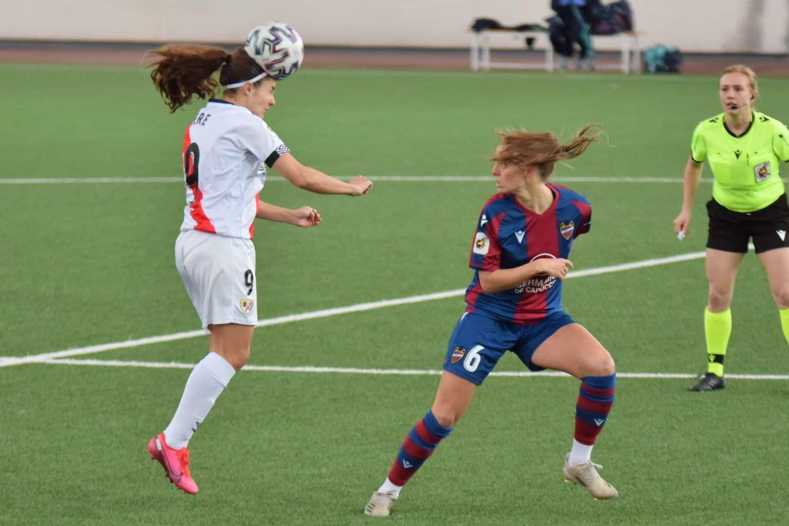 Imagen de un lance del partido.
Fuente: https://twitter.com/RayoFemenino