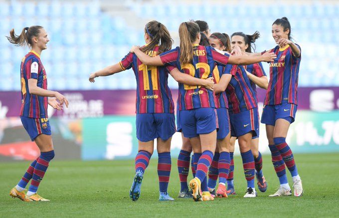 Foto via Twitter FCBarcelona Femení