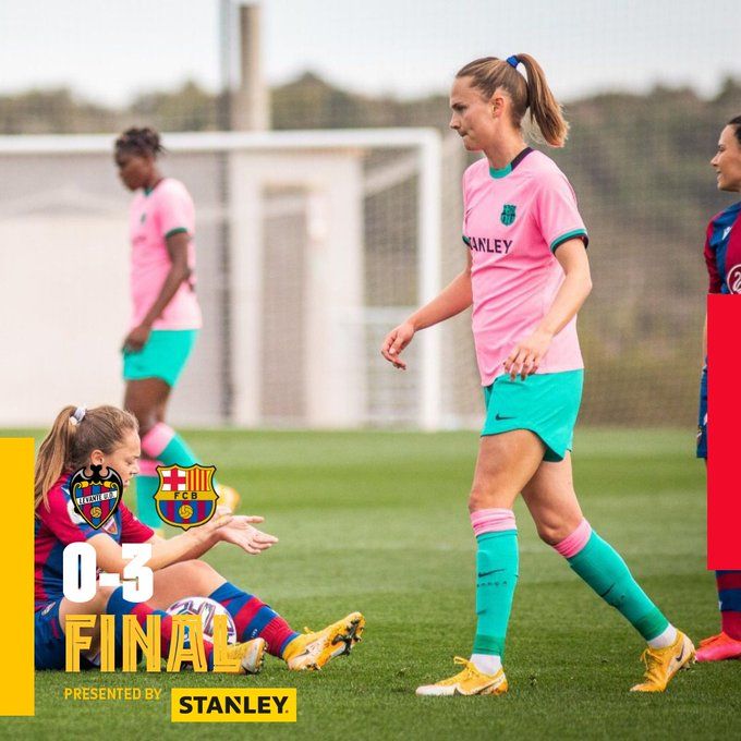 Foto del twitter del FC Barcelona Femení