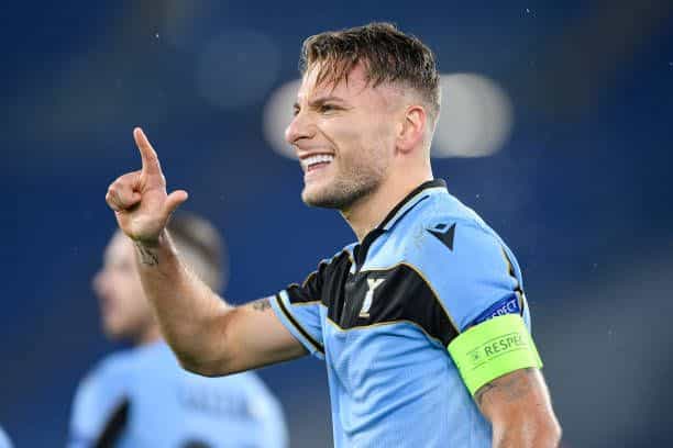 Lazio-Bayern Münich: Immobile, ganador de la Bota de Oro 2020, liderará a los 'biancocelesti' ante el seis veces campeón de Europa. Fuente: (@SoyCalcio_).