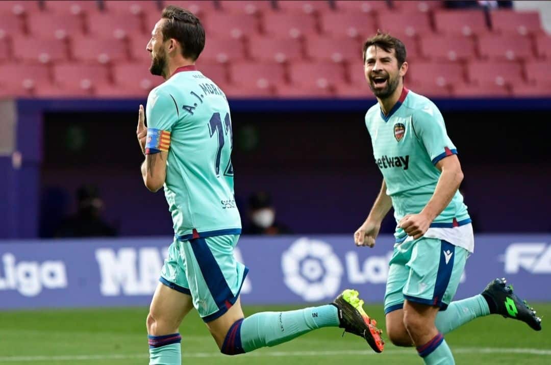 Gol Levante en el Wanda