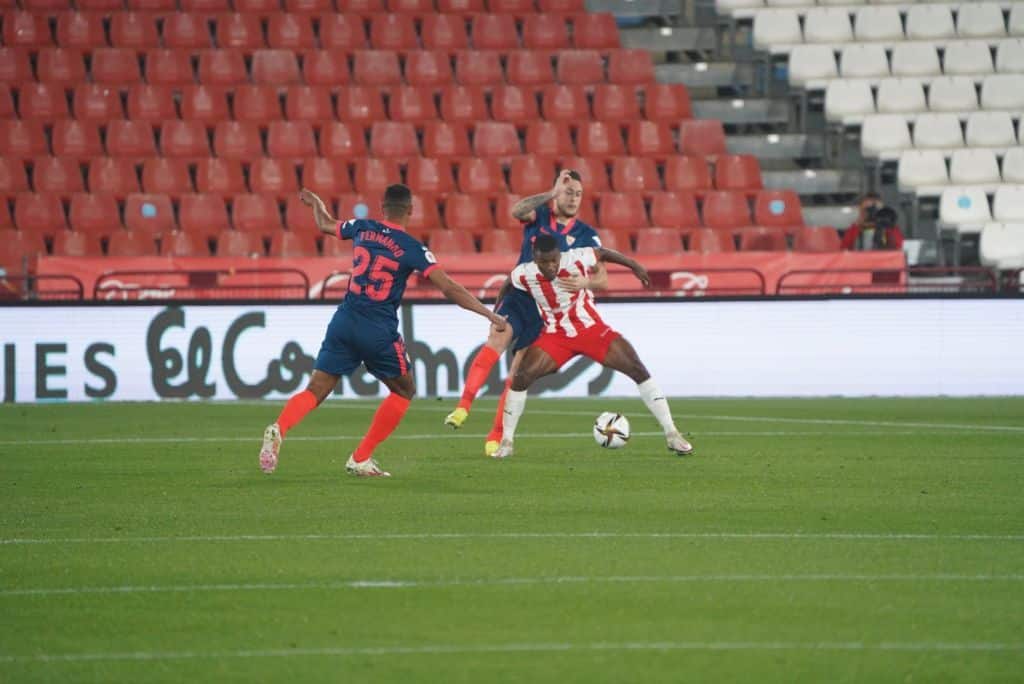 Lance del Almería-Sevilla en Copa