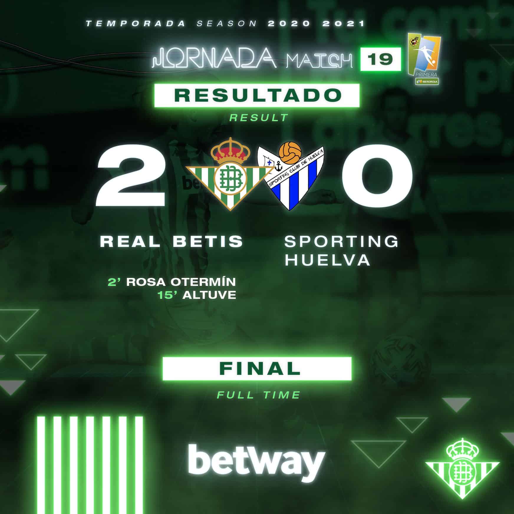 Foto del twitter del Betis Feminas